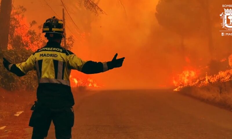 Incendii puternice în Spania. Avertizarea MAE pentru români