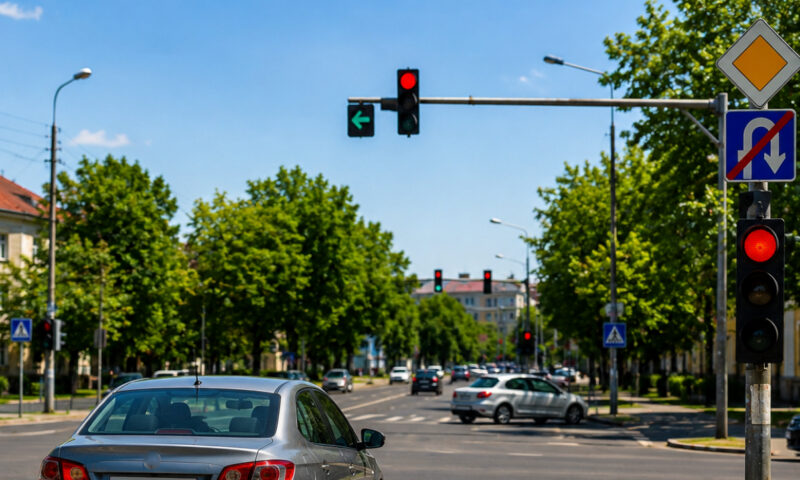Cât te costă o întoarcere neregulamentară în 2026. Regula pe care mulți șoferi o încalcă în intersecții