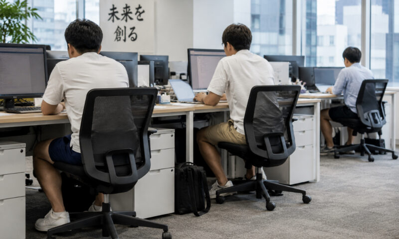 Canicula schimbă codul vestimentar în Japonia. Bărbații, încurajați să meargă la birou în pantaloni scurți
