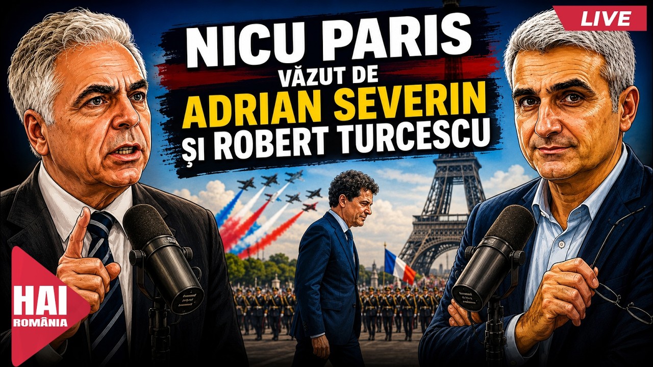 NIcu Paris. Hai LIVE cu Turcescu