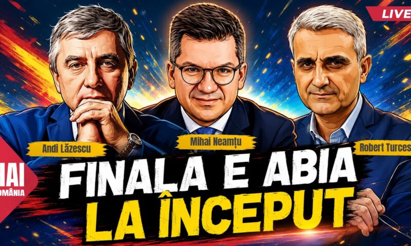 Finala e abia la început. Hai LIVE cu Turcescu