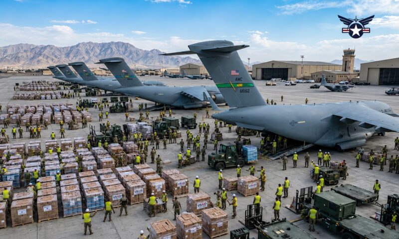Armata americană desfășoară drone Reaper și sute de militari în Venezuela, într-o misiune umanitară