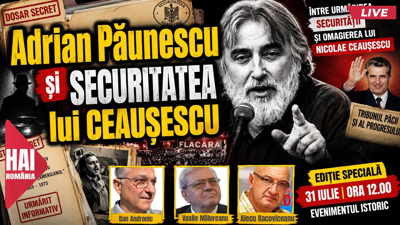 Adrian Păunescu și Securitatea lui Ceaușescu
