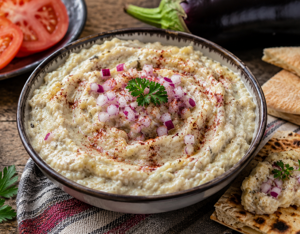 Cum faci salata de vinete fără ulei. Ingredientul care o face la fel de cremoasă