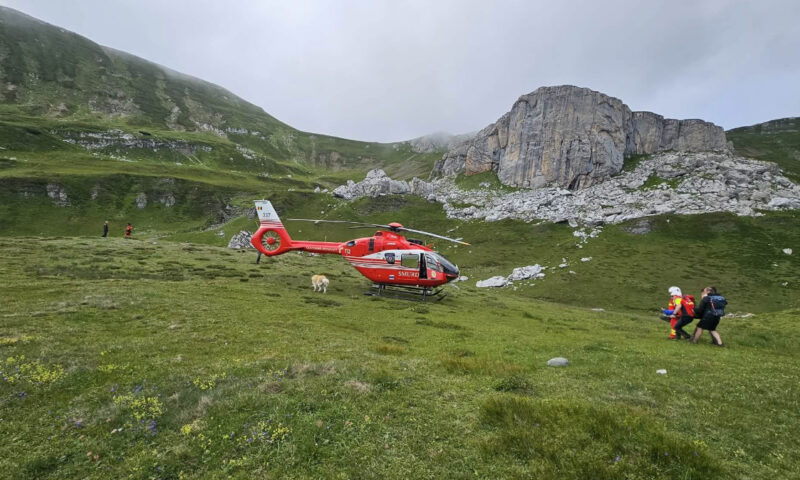 Tragedie pe un traseu din Munții Făgăraș. Un bărbat din Târgu Mureș a murit după o cădere în gol