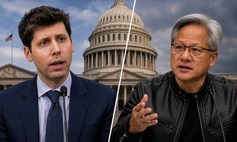 Sam Altman și Jensen Huang merg în Congresul SUA. Incidentul OpenAI reaprinde dezbaterea despre controlul inteligenței artificiale
