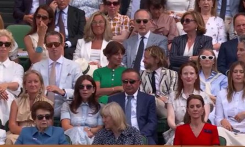 Simona Halep a apărut alături de Dorin Mateiu la Wimbledon. Cei doi au fost surprinși în Loja Regală