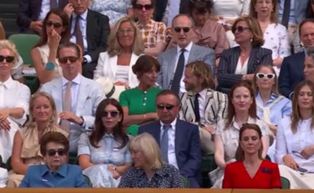 Simona Halep a apărut alături de Dorin Mateiu la Wimbledon. Cei doi au fost surprinși în Loja Regală