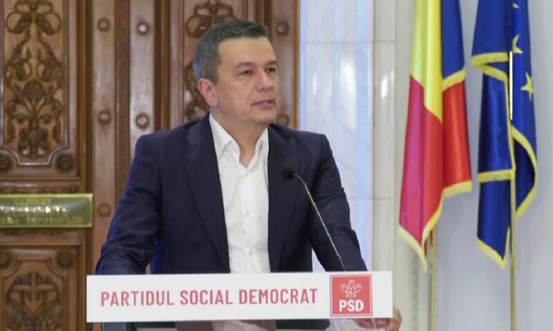 Sorin Grindeanu: Astăzi, Parlamentul a făcut ceea ce premierul şi Guvernul demis nu au fost în stare