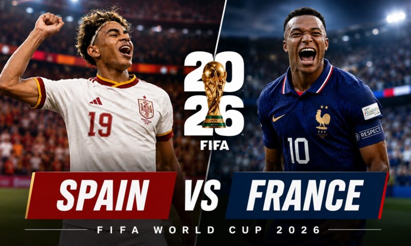 Prima semifinală a Cupei Mondiale. Spania-Franța, 1-0. Gol marcat din penalty. Update