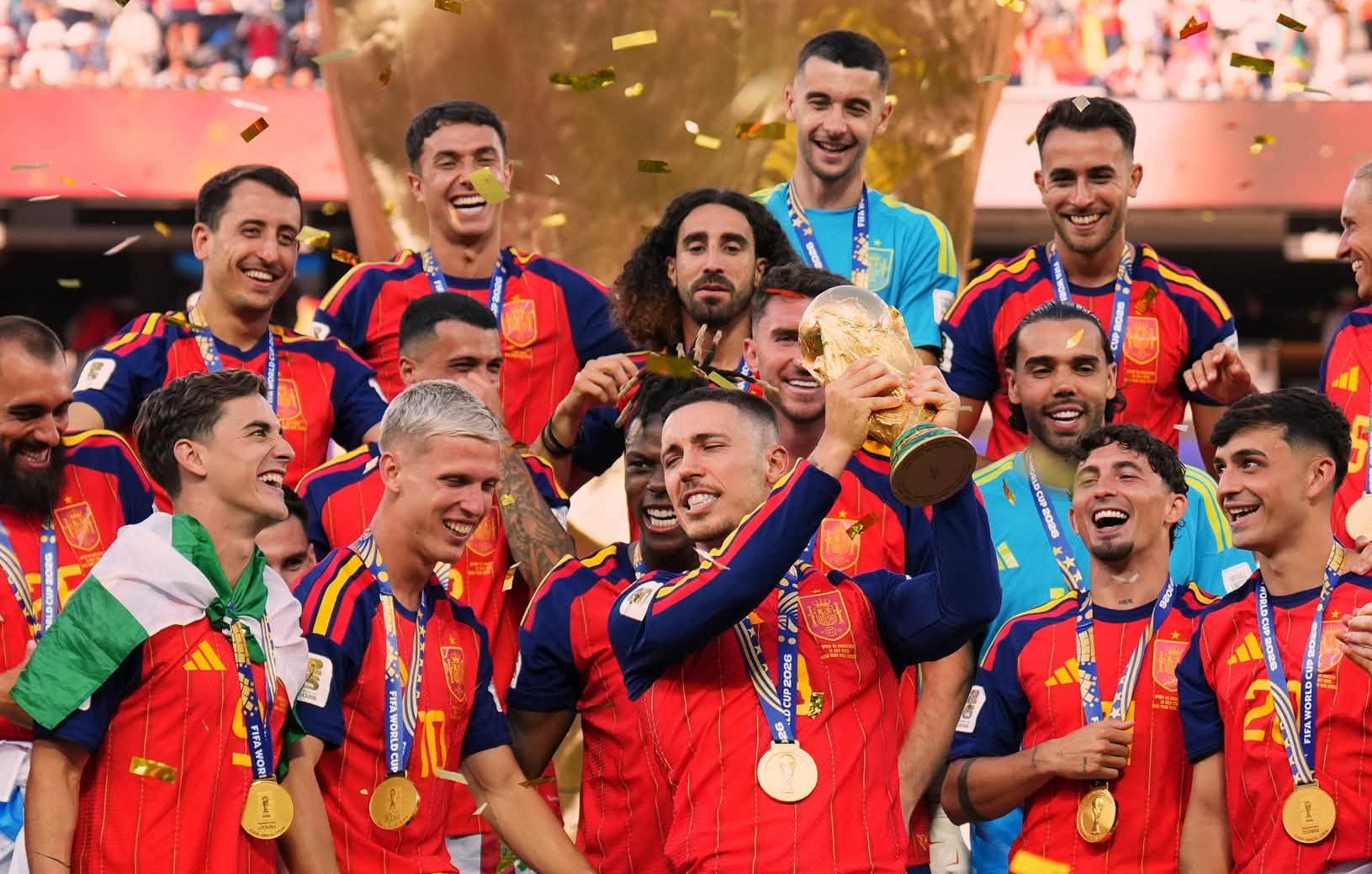 Spania, premieră în istoria câștigătoarelor de Cupa Mondială