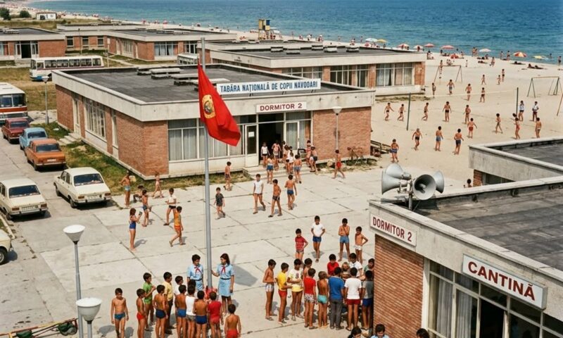 Tabăra de la Năvodari, paradisul copilăriei transformat într-un colț al ruinelor