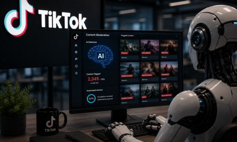 Moderarea postărilor pe TikTok se schimbă radical. Compania reduce 300 de posturi în Irlanda