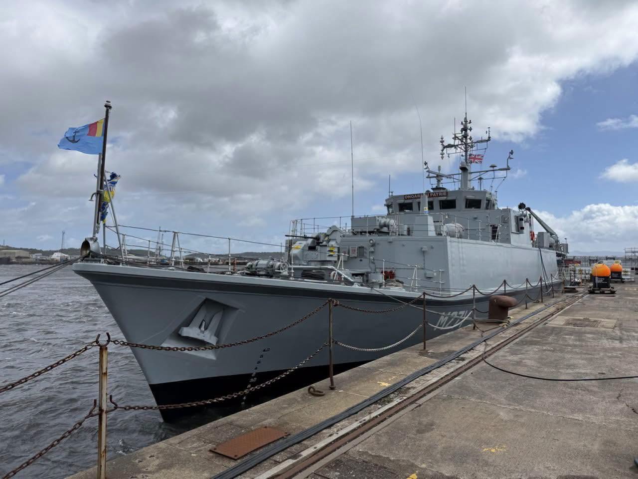 Forțele Navale Române trimit un vânător de mine în Marea Neagră. Misiunea comună cu Bulgaria și Turcia începe în această lună