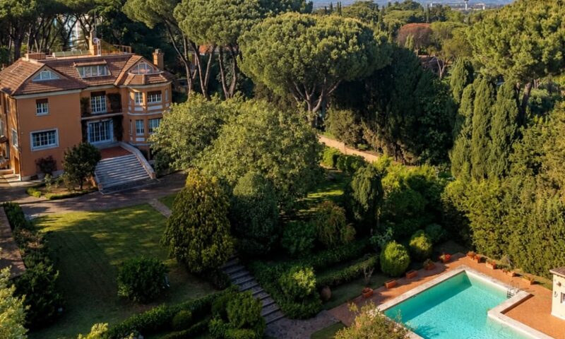 Celebra reședință a familiei Gucci a fost scoasă la vânzare. Cât costă vila din Roma