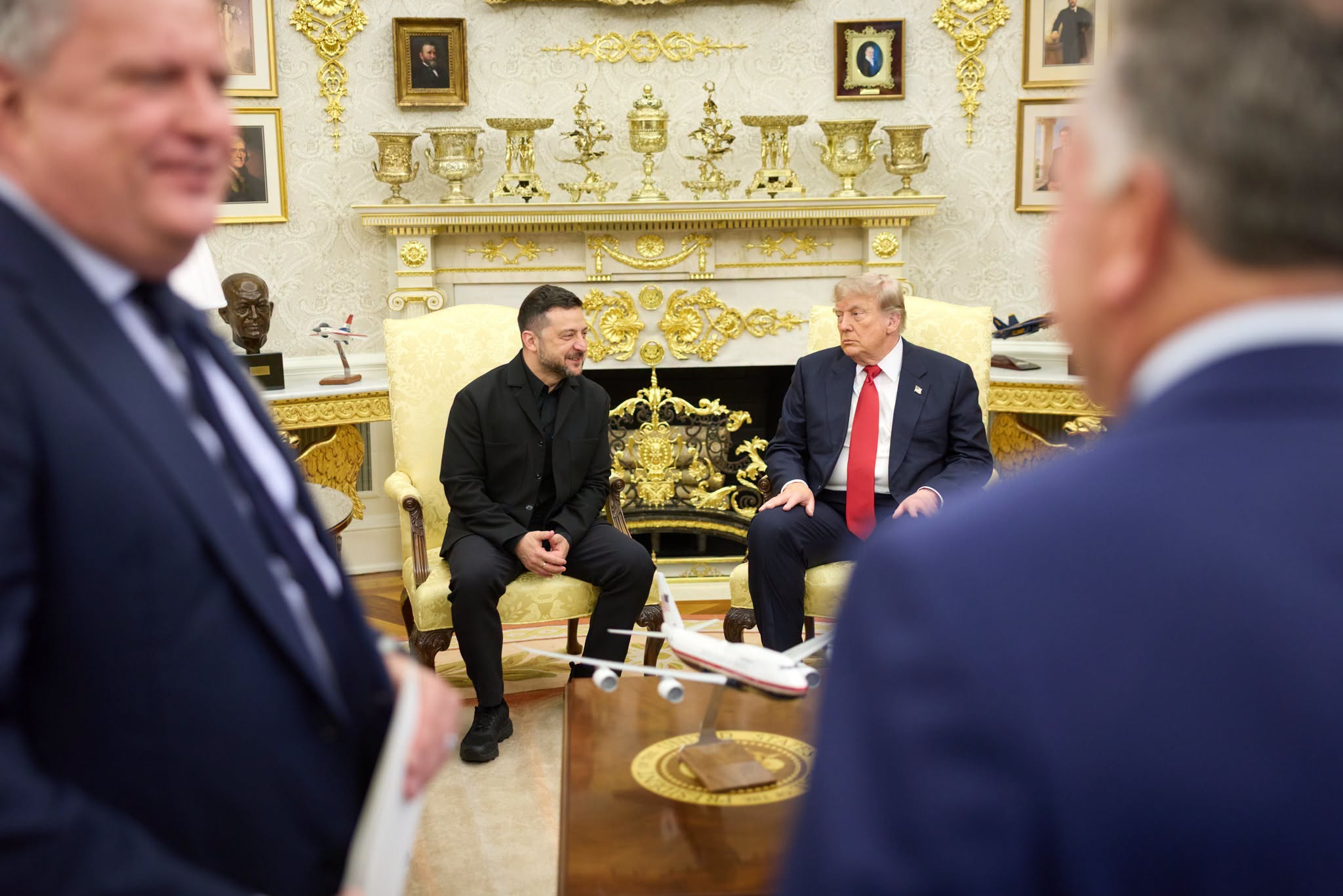 Volodimir Zelenski și Donald Trump