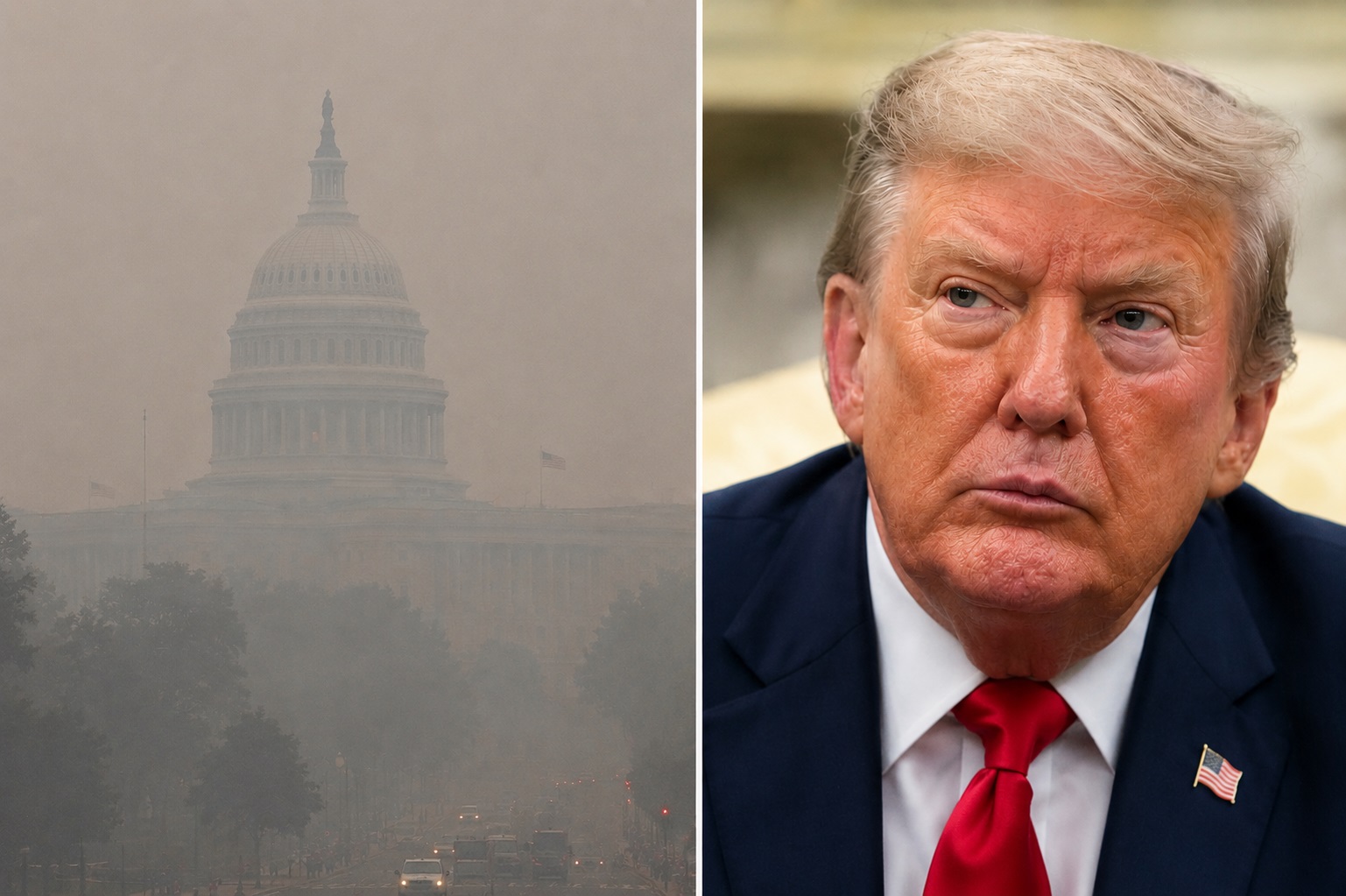 Trump amenință Canada cu noi tarife din cauza fumului incendiilor. Finala Cupei Mondiale, sub monitorizare