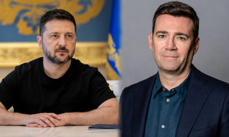 Prima mișcare diplomatică a lui Burnham. Discuție cu Zelenski și promisiuni pentru Ucraina