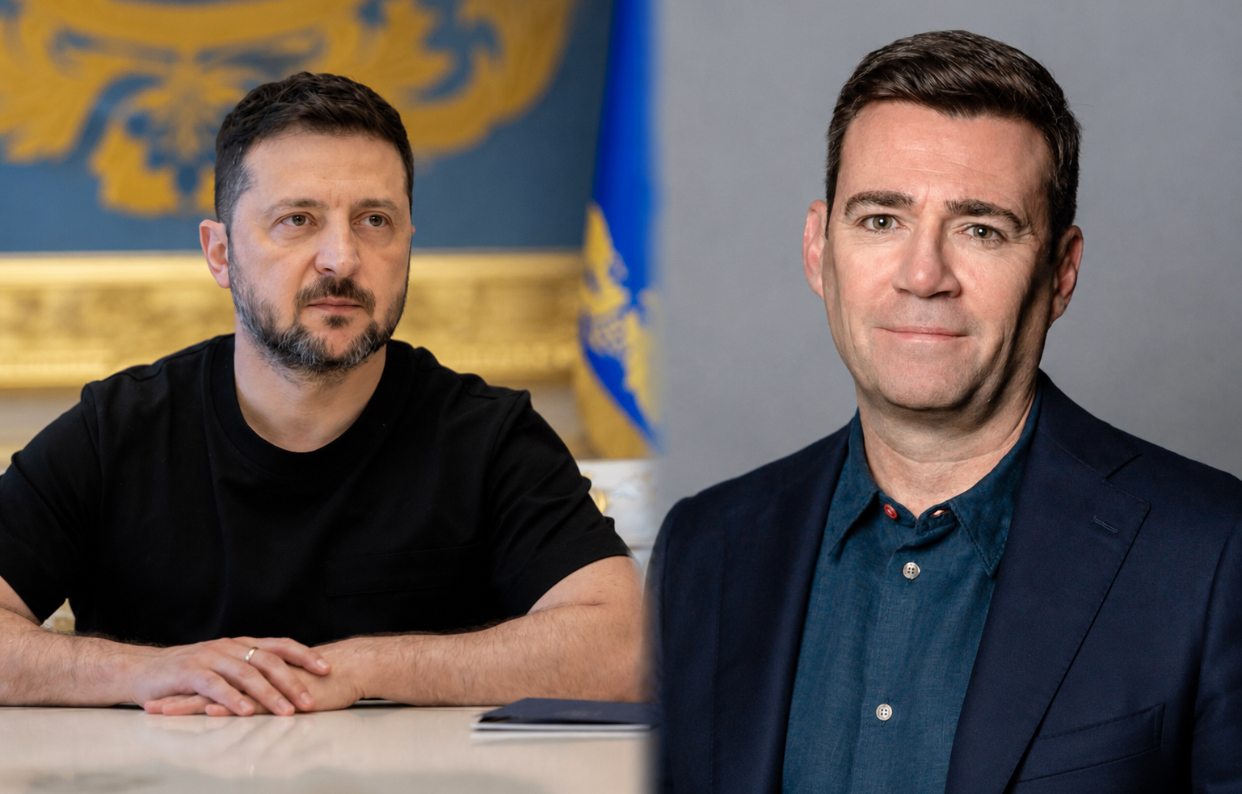 Prima mișcare diplomatică a lui Burnham. Discuție cu Zelenski și promisiuni pentru Ucraina