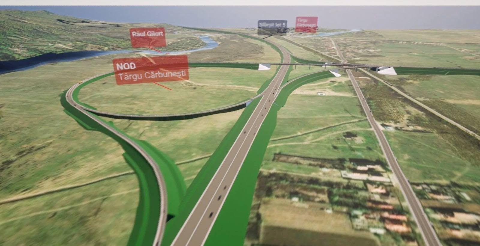 Autostrada Olteniei schimbă traseele șoferilor. Încă un tronson intră în construcție