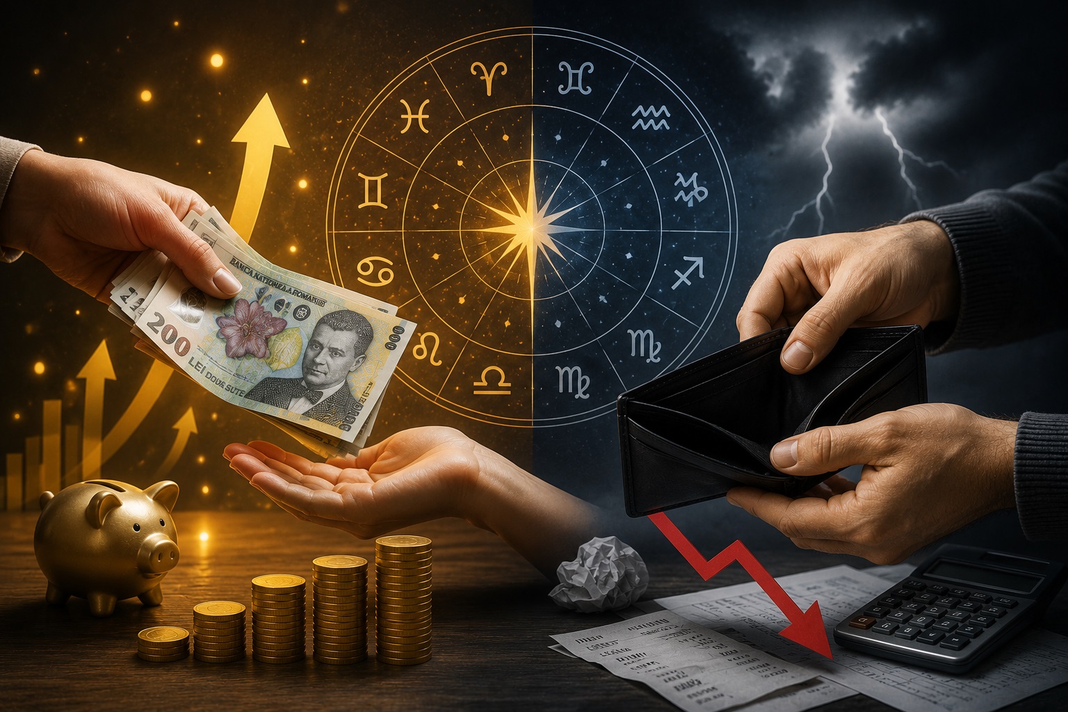 Patru zodii care trebuie să aibă grijă la bani în luna august. Cheltuielile neprevăzute le pot da planurile peste cap