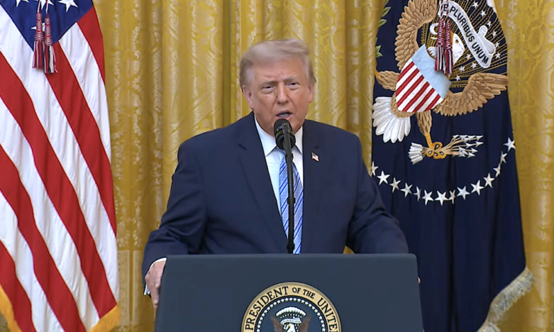 Discursul lui Trump, boicotat de ABC, NBC și CNN
