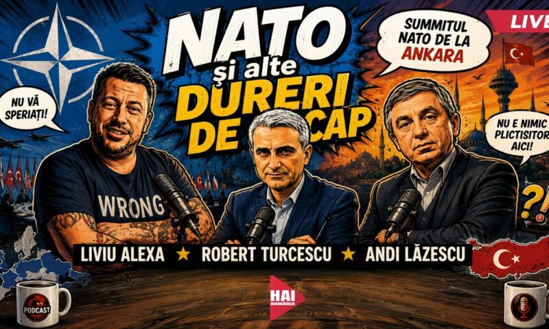 Alexa, Turcescu și Lăzescu: NATO și alte dureri de cap. HAI LIVE cu Turcescu