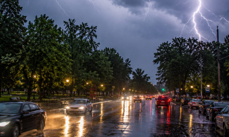 Vreme severă în România. ANM anunță ploi torențiale, vijelii și grindină până joi