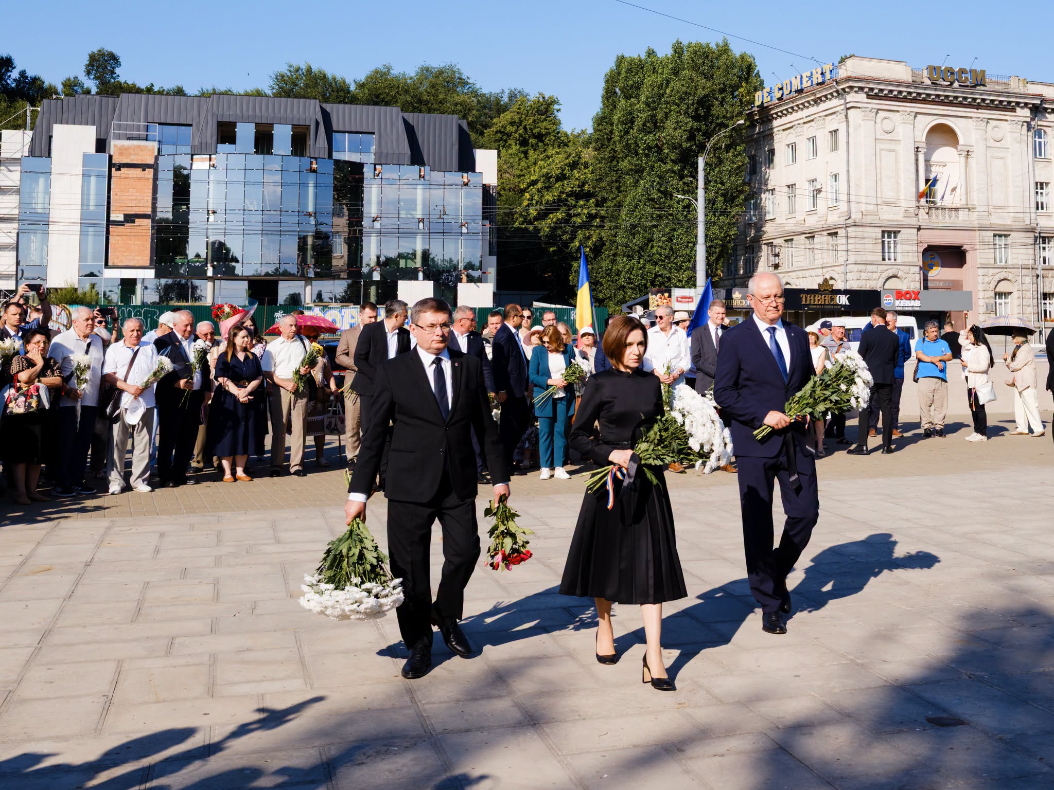 Maia Sandu, la comemorarea victimelor deportărilor: „Rusia lui Putin face astăzi ce făcea puterea sovietică”