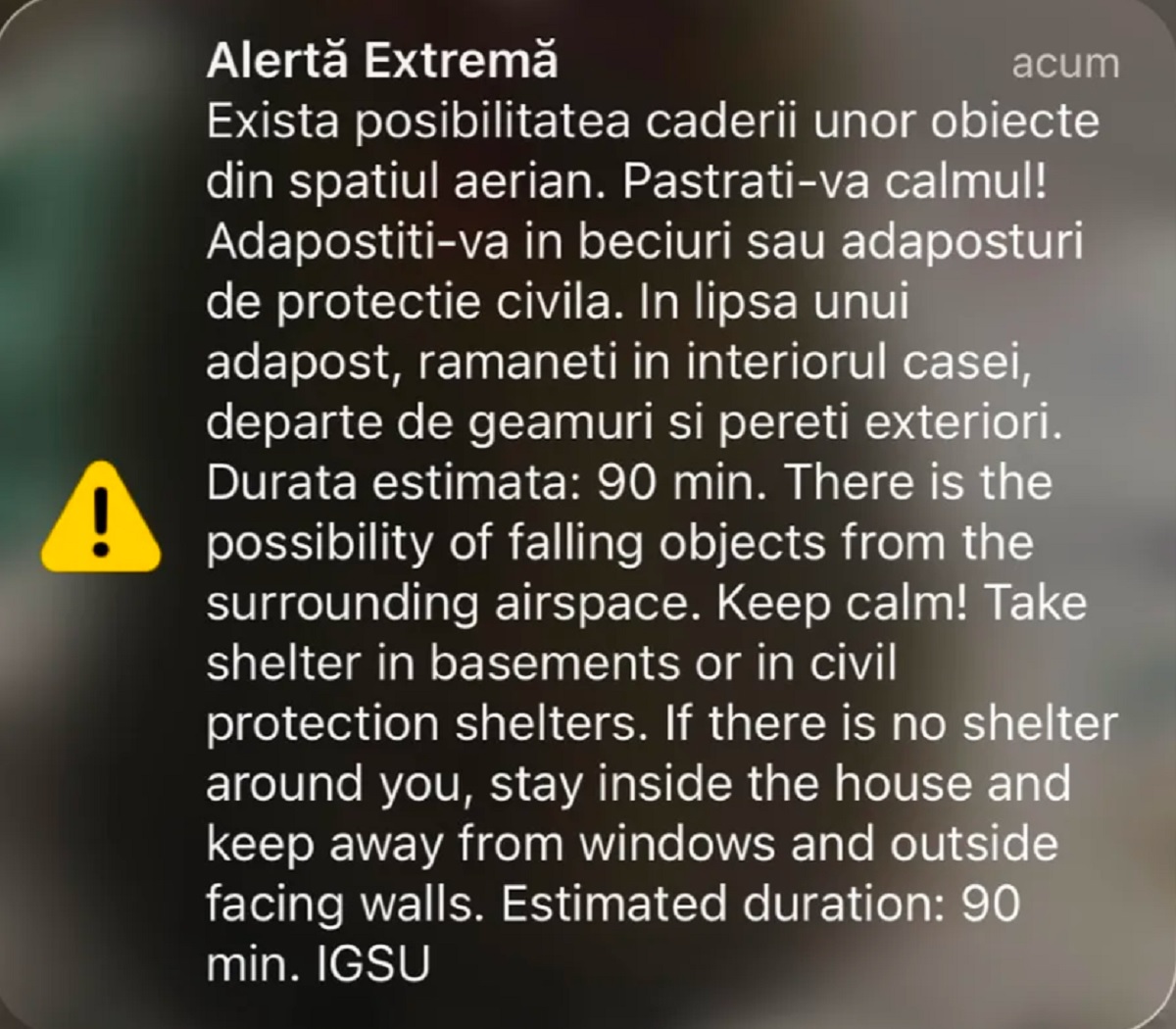 mesaj Ro Alert