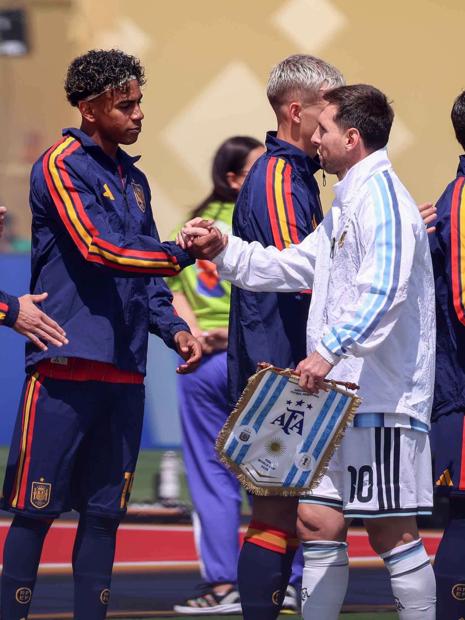 Messi și Yamal