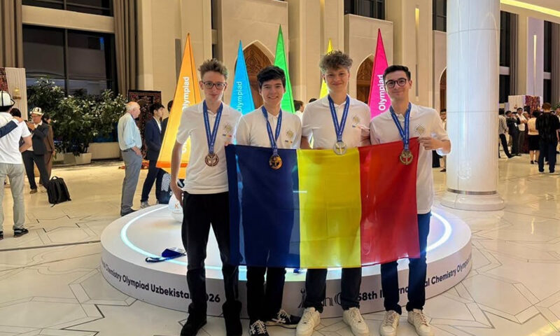 Elevii români au strălucit la Olimpiada Internațională de Chimie. Aur, argint și bronz pentru lotul național
