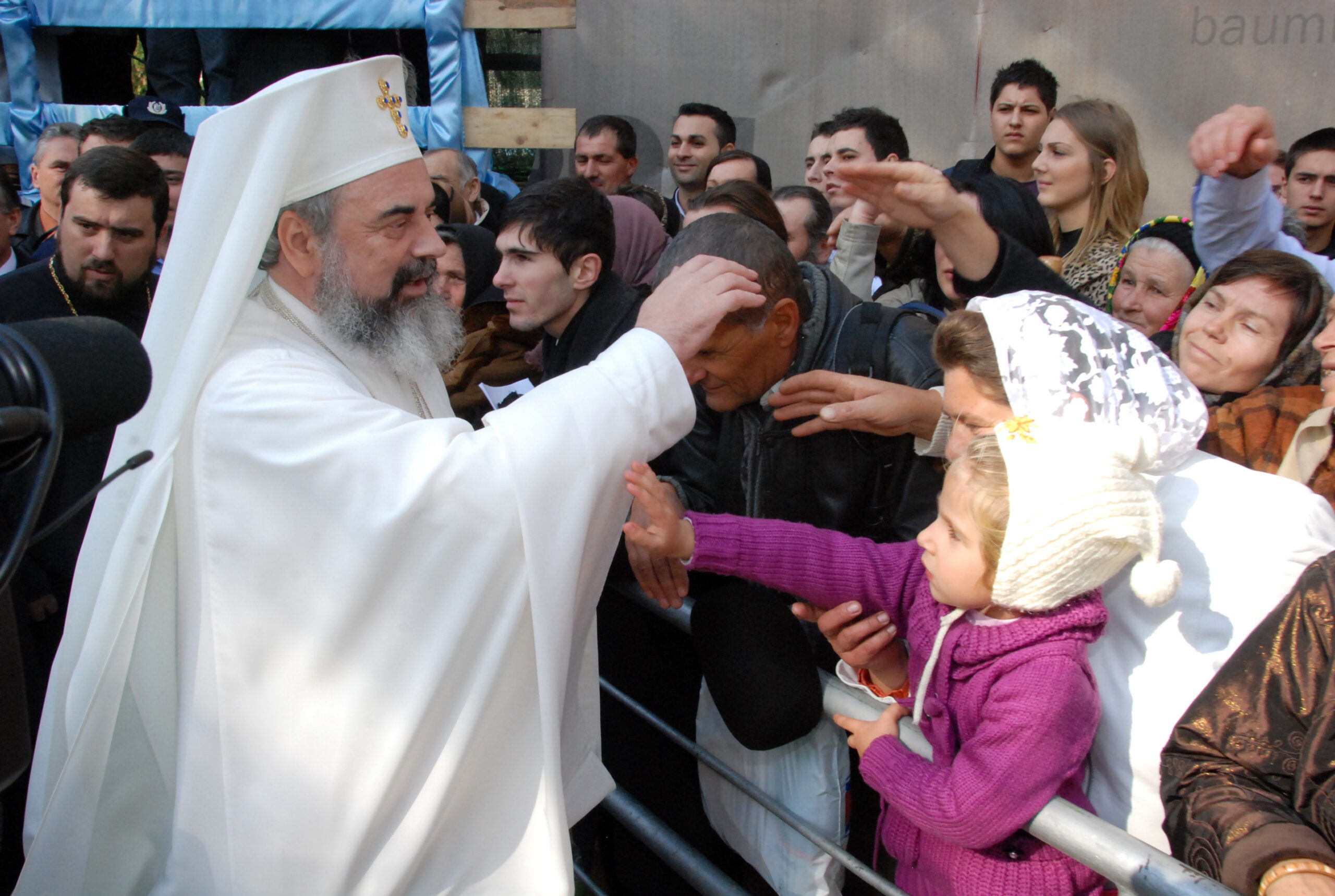 Patriarhul Daniel, în 2010, la sărbătoarea Sf. Parascheva