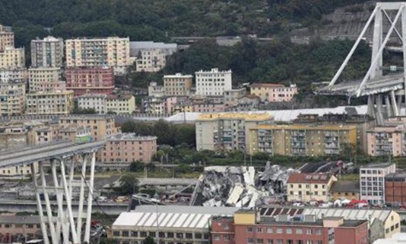 Sentință în procesul prăbușirii podului din Genova, unde au murit doi români