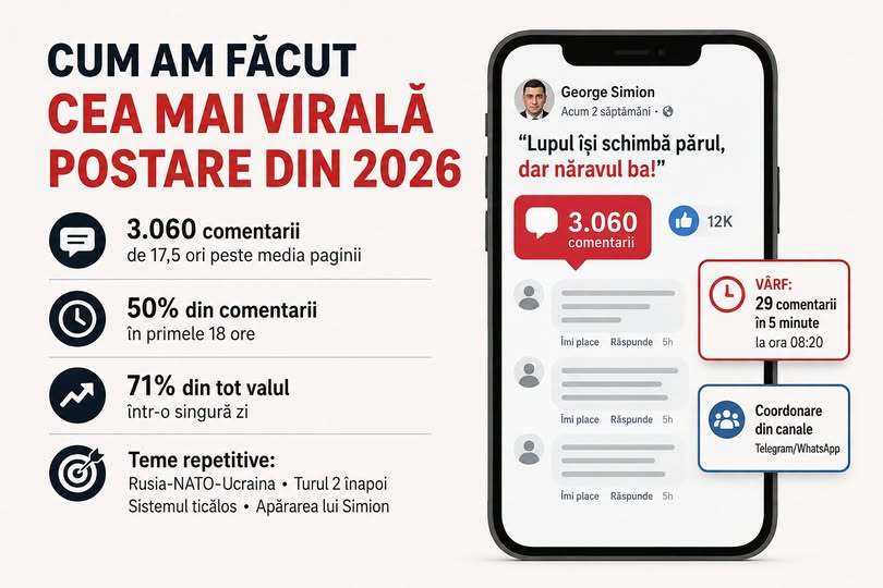 Virgil Popescu, postare