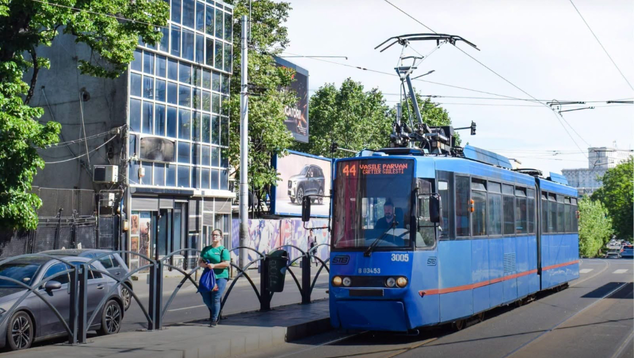 Încep lucrările la liniile de tramvai din București. Ce trasee STB se modifică