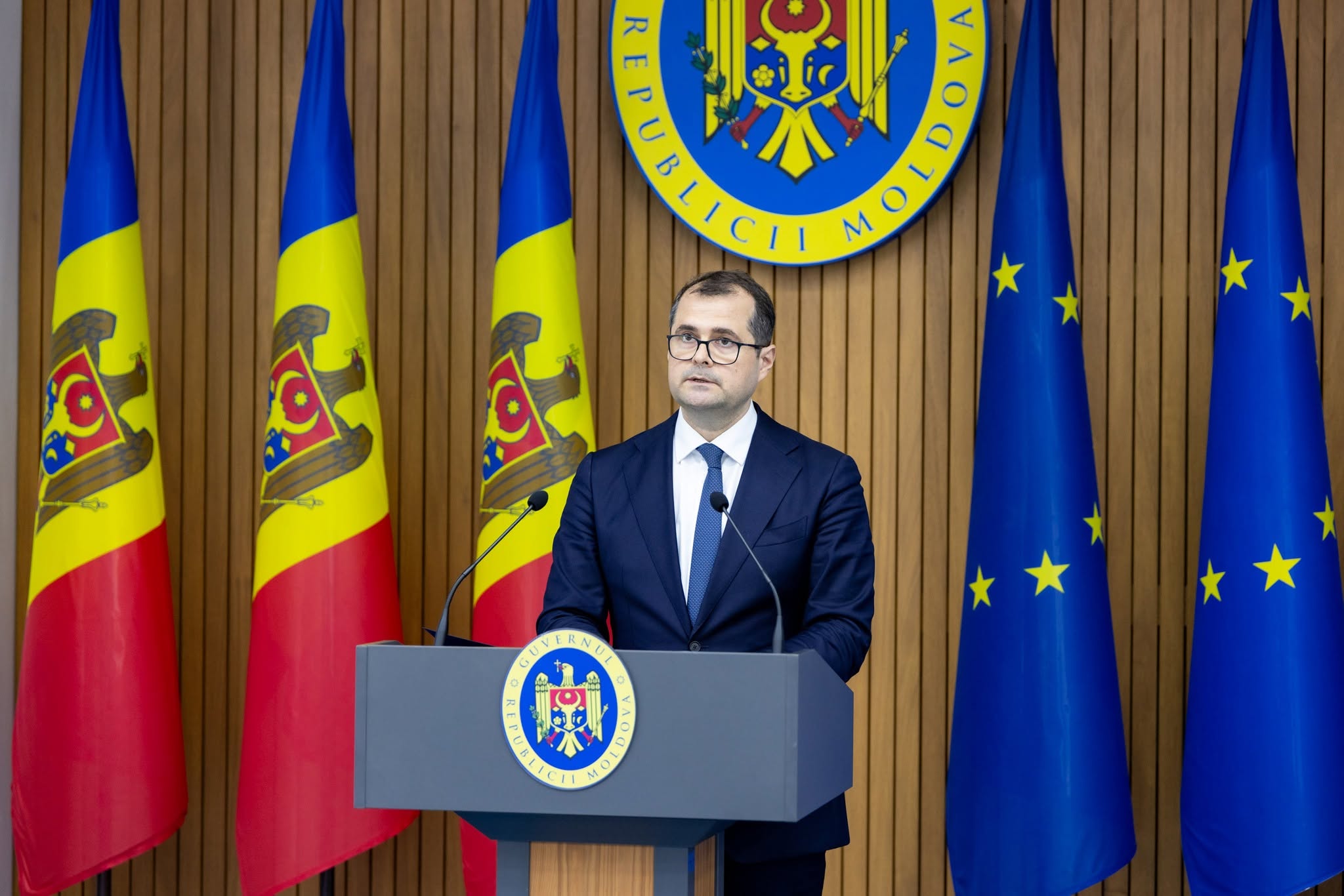 Premierul Republicii Moldova, Vasile Tofan, în prima vizită oficială în România. Întâlniri cu Nicușor Dan și Ilie Bolojan