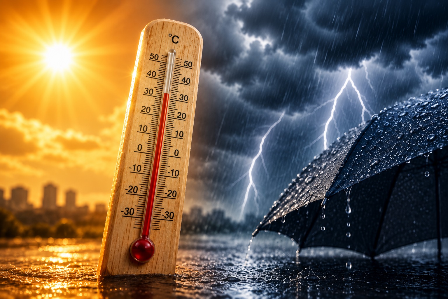 Vremea se schimbă radical în România. După caniculă vin temperaturi sub normalul perioadei