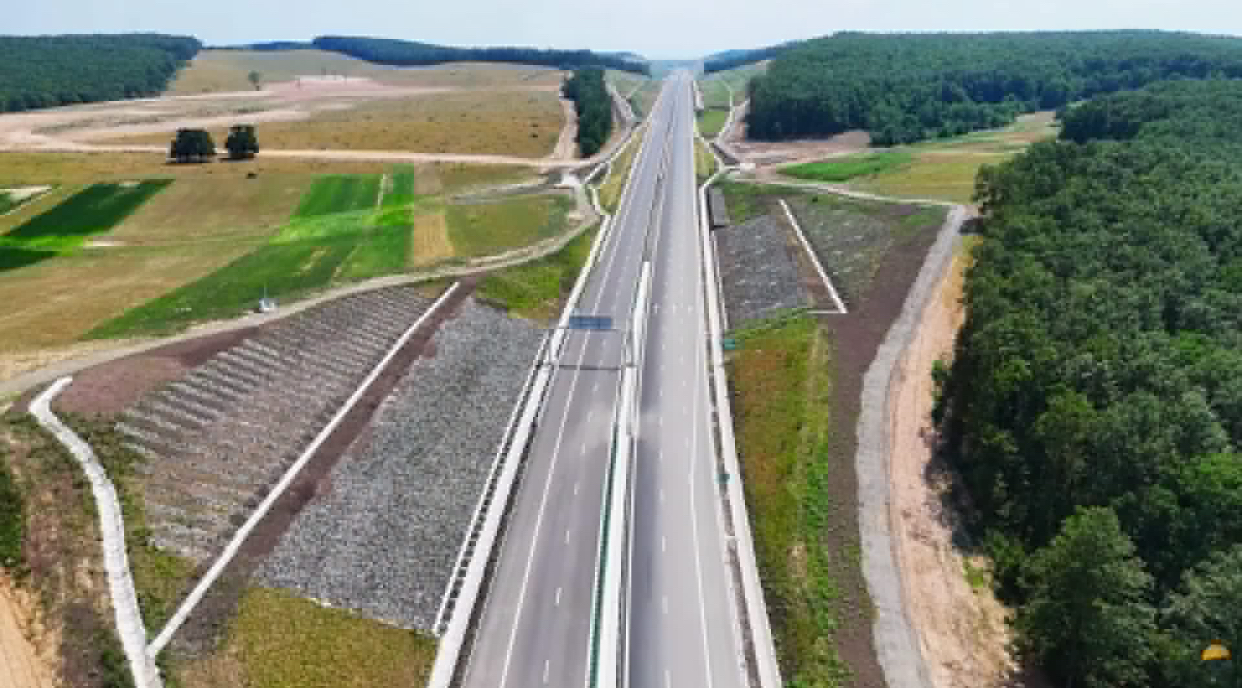 A3 Zimbor – Poarta Sălajului se deschide circulației. Câți kilometri de autostradă are România
