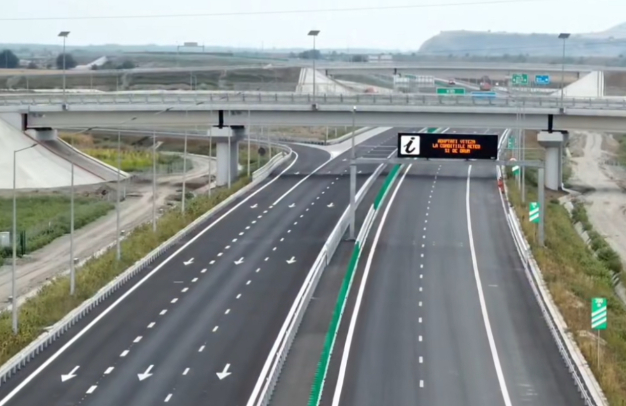 Veste bună pentru șoferi. Un nou tronson de pe A7 se deschide luni