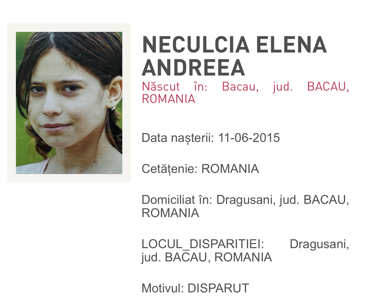O fetiță de 11 ani din Bacău, căutată de trei zile. Zeci de salvatori, mobilizați