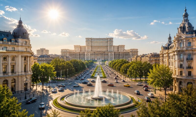 Vremea se încălzește în București la final de săptămână. Sâmbătă poate fi cea mai caldă zi