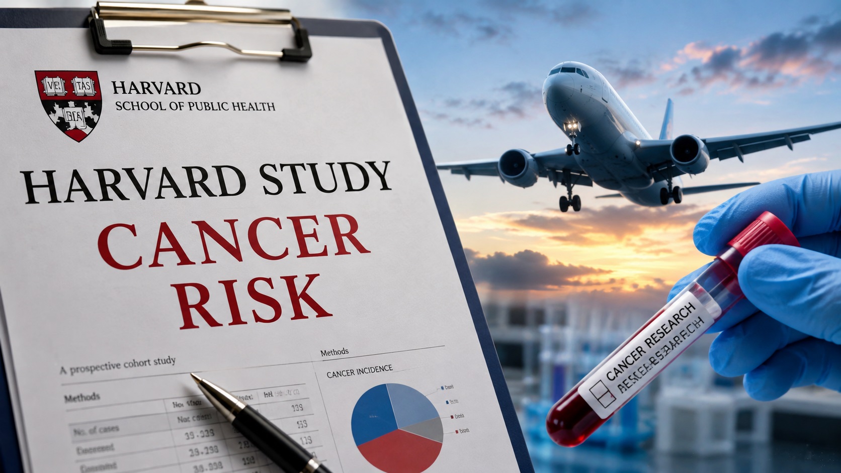 Legătura neașteptată dintre cancer și zborurile cu avionul. Studiu realizat de Harvard