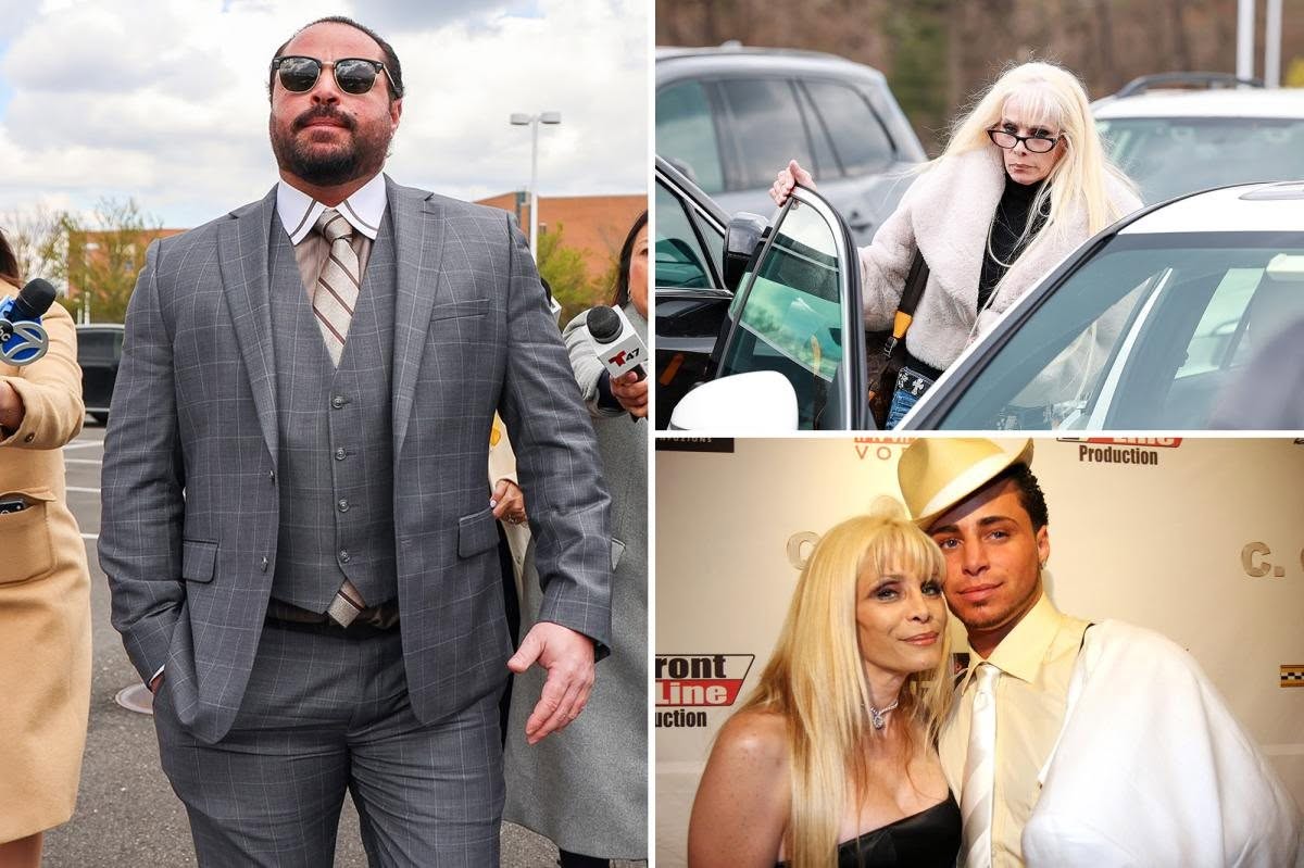 Carmine Agnello și mama sa, Victoria Gotti