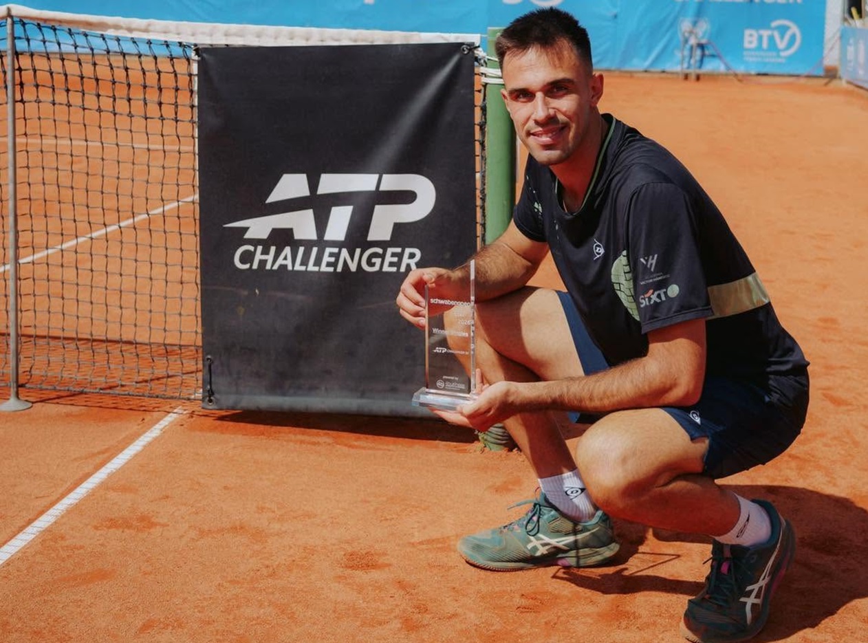 Cezar Crețu a cucerit trofeul la Augsburg. Românul, victorie categorică în finala turneului Challenger