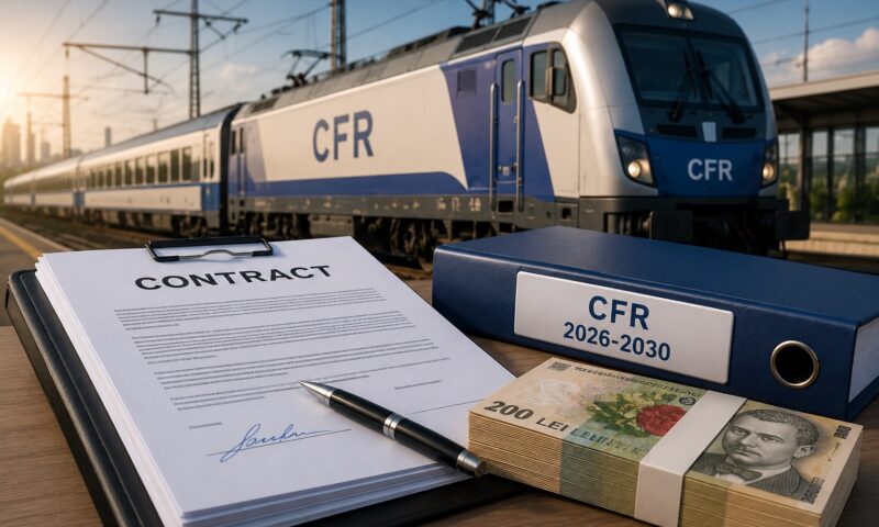 Contractul CFR pentru 2026-2030, aprobat de Guvern. Cum va fi finanțată infrastructura feroviară