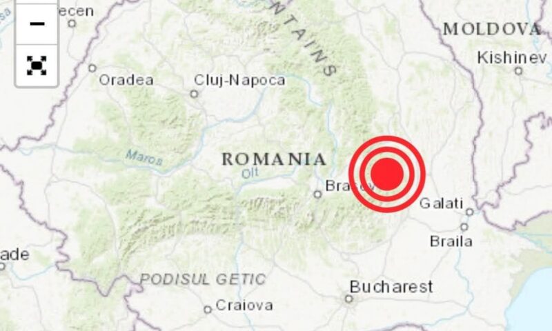 Cutremur mediu produs în România, marți dimineață