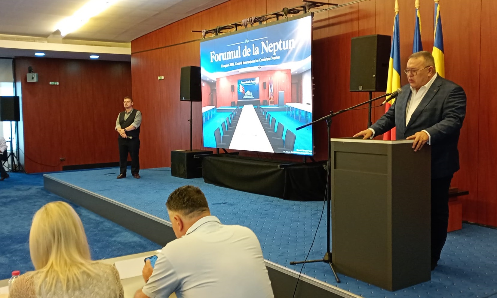 Mihai Daraban la Forumul de la Neptun: Politicul poate să-și permită să aștepte o negociere, economia nu poate
