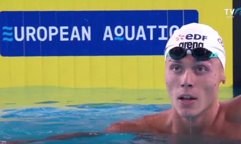David Popovici, primele declarații după al treilea titlu european: Am fost foarte aproape de recordul mondial