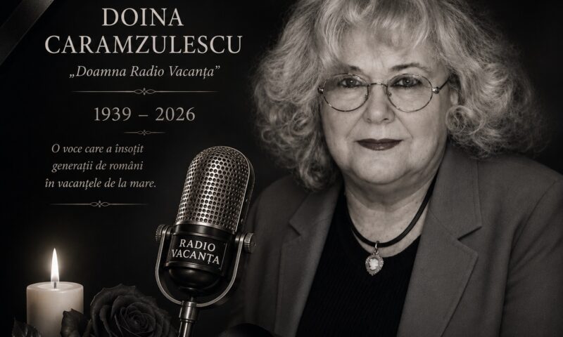 A murit Doina Caramzulescu, „Doamna Radio Vacanța”. Vocea ei a însoțit generații de turiști pe litoral